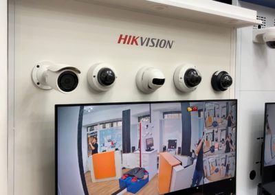 Caméras Hikvision en démo